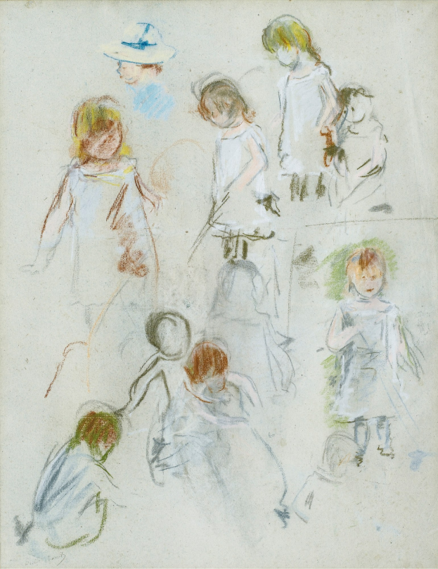 Zwei Kinder in bunter Kleidung spielen fröhlich mit ausgestreckten Armen, ihre strahlenden Gesichter zeigen Freude.