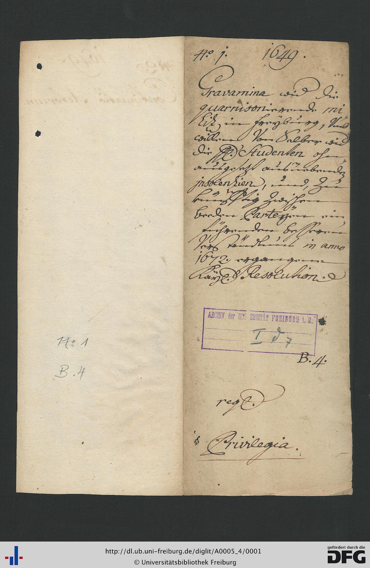 Open book with handwritten text and watermarks, likely a document from the German Federal Republic.