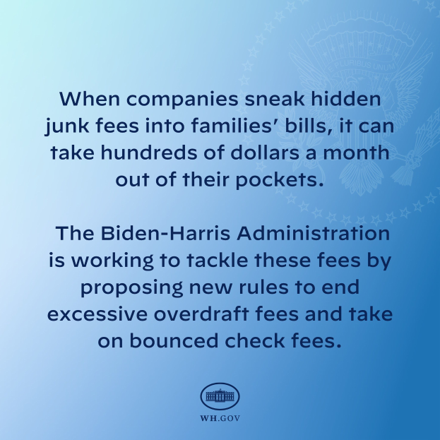 Brightly colored poster with blue background and white bold text reading "How to Avoid Student Loan Scams," featuring a student illustration with a magnifying glass and a list of avoidance steps.